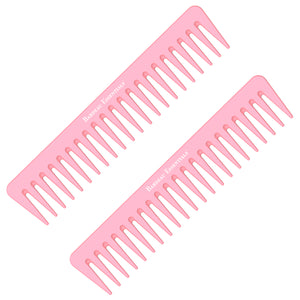 7" Detangling Comb | Pink | Carbon Fiber