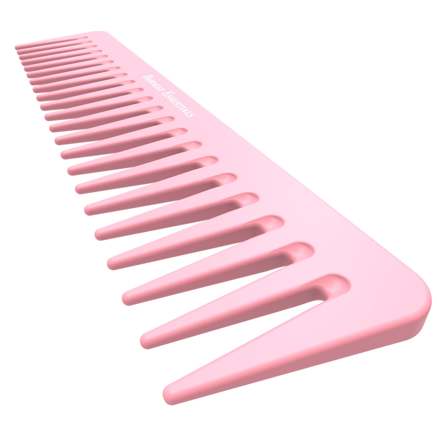 7" Detangling Comb | Pink | Carbon Fiber