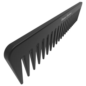7" Detangling Comb | Black | Carbon Fiber