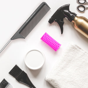 8.8" Metal Tail Comb | Black & White, 2-Pack