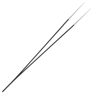 Splinter tip Tweezers Single Black side view