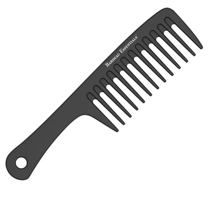 9.5" Detangling Comb | Black | Carbon Fiber