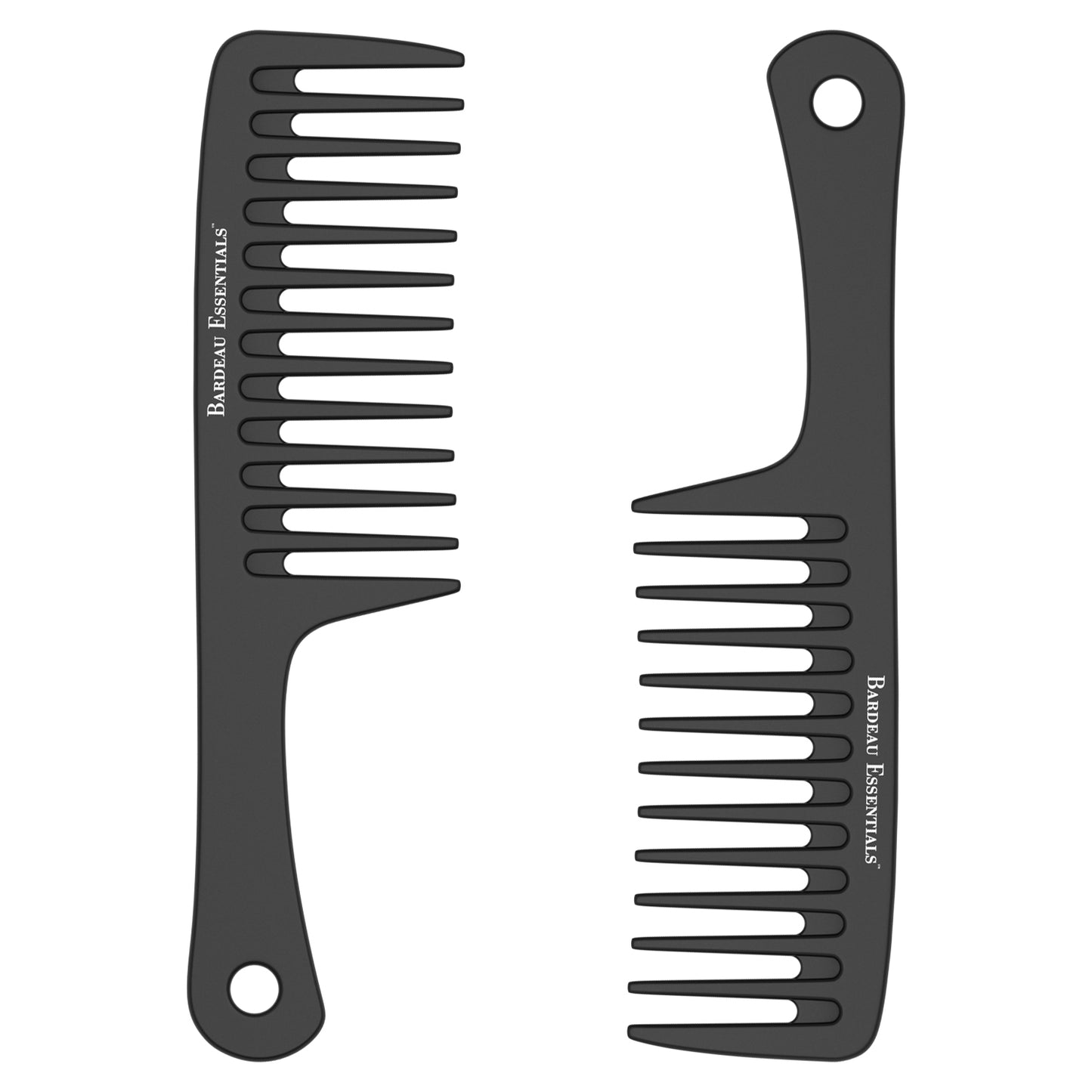 9.5" Detangling Comb | Black | Carbon Fiber