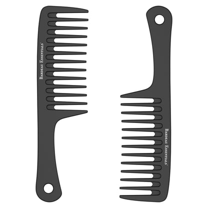 9.5" Detangling Comb | Black | Carbon Fiber