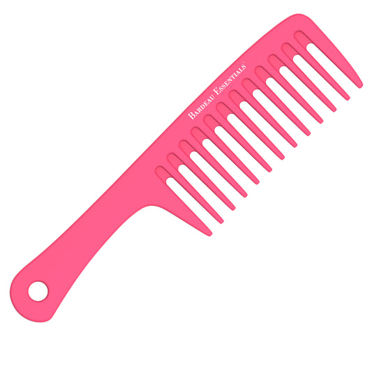 9.5" Detangling Comb | Pink | Carbon Fiber