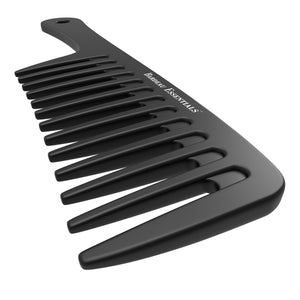 9.5" Detangling Comb | Black | Carbon Fiber