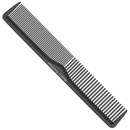 7" Styling Comb | Black | Carbon Fiber