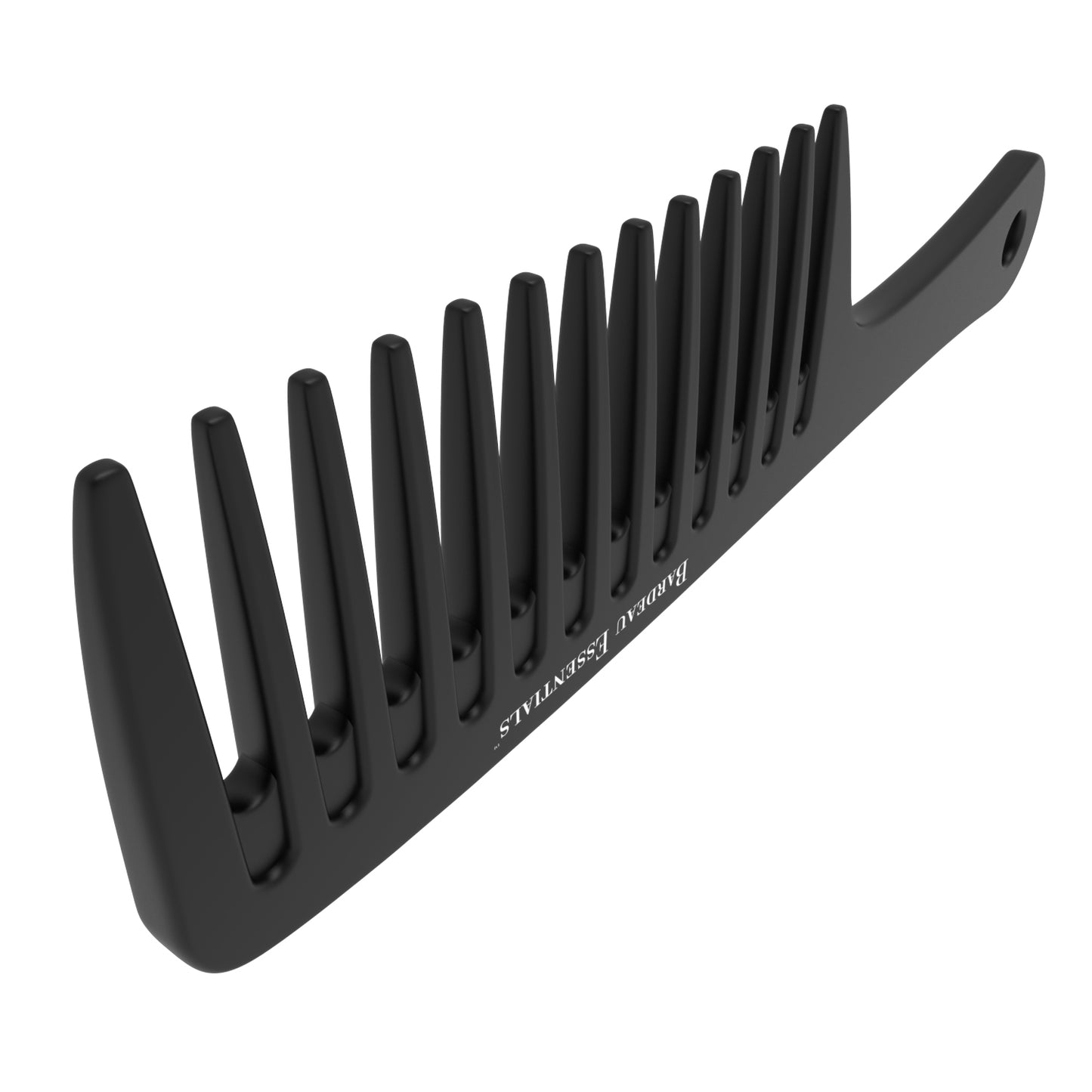 9.5" Detangling Comb | Black | Carbon Fiber