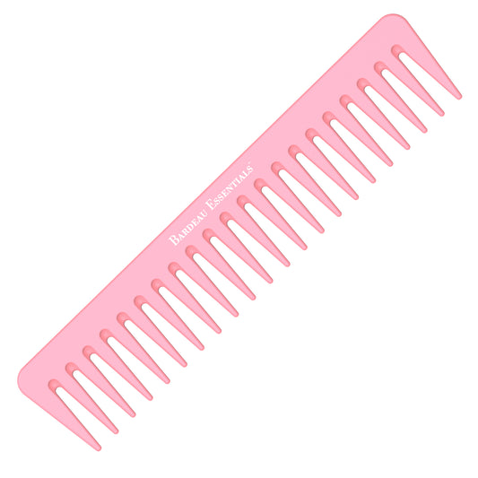 7" Detangling Comb | Pink | Carbon Fiber