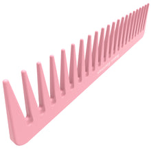 7 Inch Detangling Comb | Pink Carbon Fiber | For Straight or Curly Hair