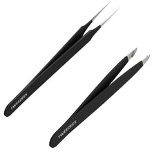 Slant And Splinter Tip Tweezer Set