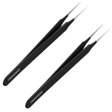 Splinter Tip Tweezers - Black