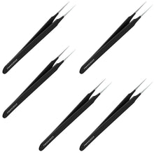 Splinter Tip Tweezers - Black