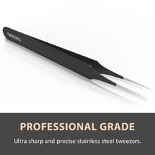 Splinter Tip Tweezers - Black