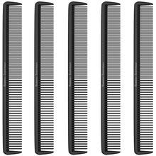 Styling Comb - Professional 8.75” Black Carbon Fiber Combs